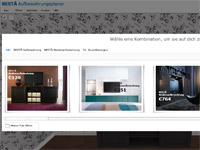 Screenshot IKEA Besta Planer