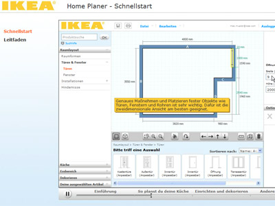 IKEA Küchenplaner Grundriss